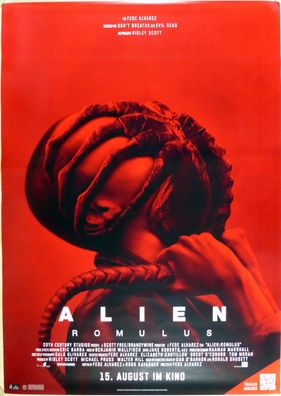 Alien: Romulus - Original Kinoplakat A0 - Hauptmotiv - Cailee Spaeny - Filmposter