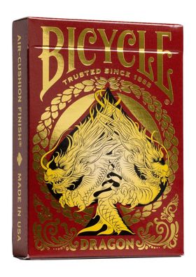 Bicycle® Kartendeck - Red Dragon Kartenspiel Spielkarten Pokerkarten