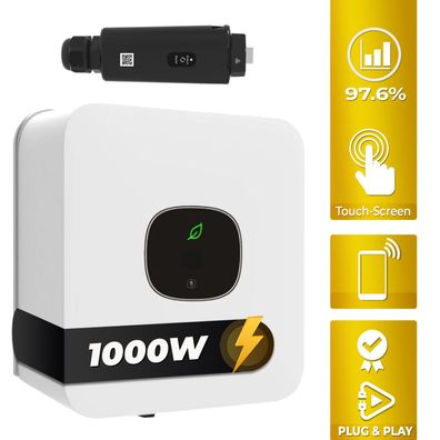 Growatt Wechselrichter 1000W String MIC1000TL-X LAN einphasig für Solaranlage