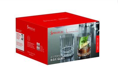 Spiegelau Vorteilsset 6 x 4 Glas/Stck Perfect D.O.F. Glass 281/188 Perfect Serve