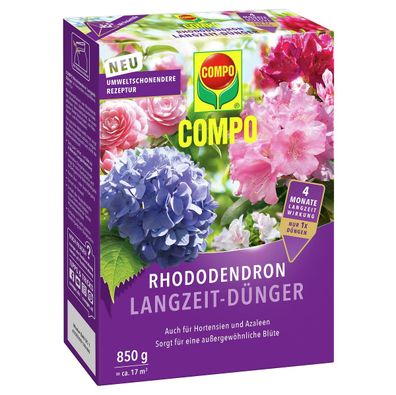 COMPO Rhododendron Langzeit-Dünger - 850 g für ca. 17 m²