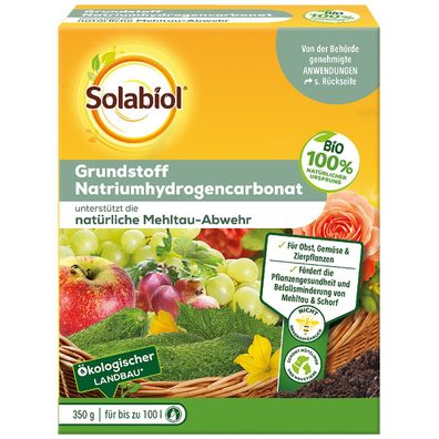 Solabiol® Bio Grundstoff Natriumhydrogencarbonat 350 Gramm für bis zu 100 Liter