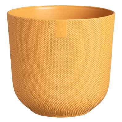 elho® Übertopf Jazz Ambergelb rund Ø 14 cm - Kunststoff