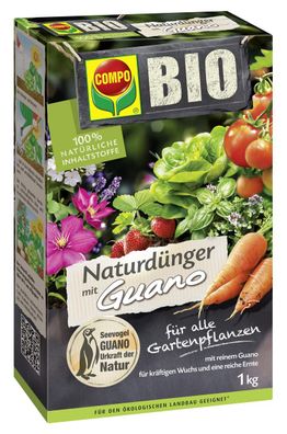 COMPO BIO Naturdünger mit Guano 1 kg