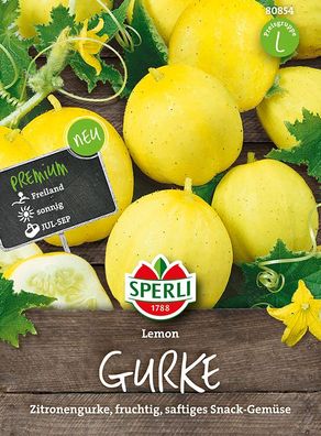 Sperli Zitronengurken Lemon - Gemüsesamen