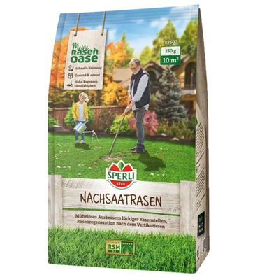 Sperli Nachsaat Rasensamen - 250 g für ca. 10 m²