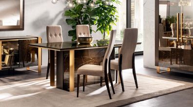 Esstisch Esszimmer Set Essgruppe Klassischer Tisch 5tlg Tische neu 4x Stühle