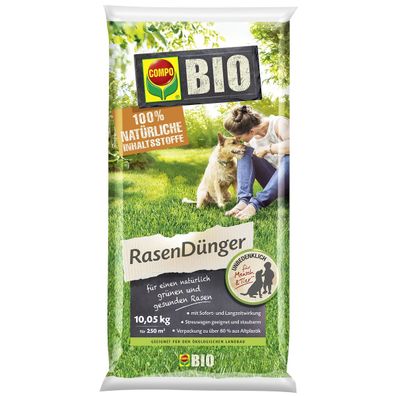 COMPO BIO Rasendünger 10,05 kg für ca. 250 m²