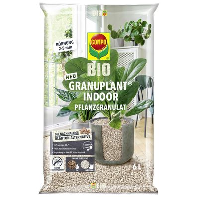 COMPO BIO Granuplant® INDOOR Pflanzgranulat 6 Liter