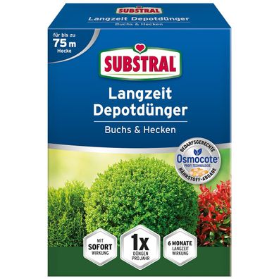 SUBSTRAL® Langzeit Depotdünger Buchs & Hecken 1,5 kg