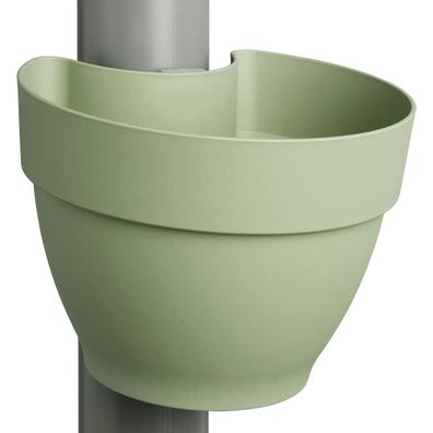 elho® Vibia campana Fallrohr Pflanzgefäß Pistaziengrün 22 cm - Kunststoff