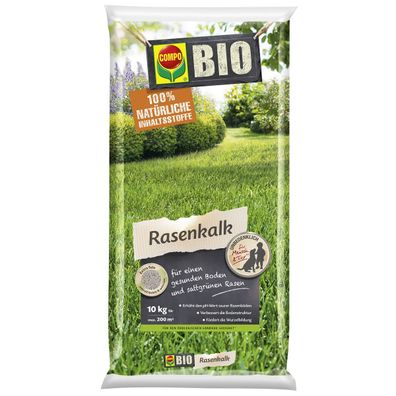 COMPO BIO Rasenkalk - 10 kg für ca. 100 m²