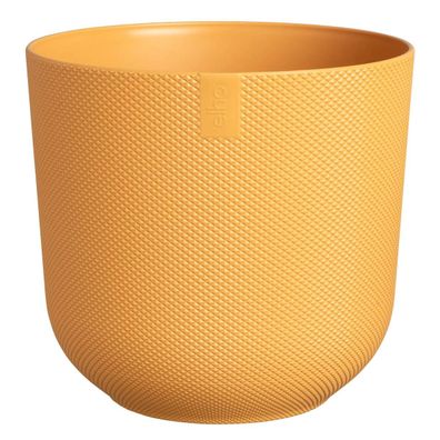 elho® Übertopf Jazz Ambergelb rund Ø 16 cm - Kunststoff