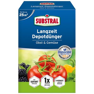 SUBSTRAL® Langzeit Depotdünger Obst & Gemüse 750 g