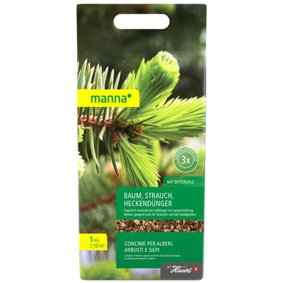 Manna Baum-Strauch-Heckendünger 1 kg für ca. 10 m²