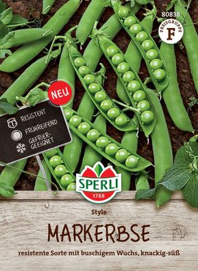 Sperli Markerbsen Style - Gemüsesamen