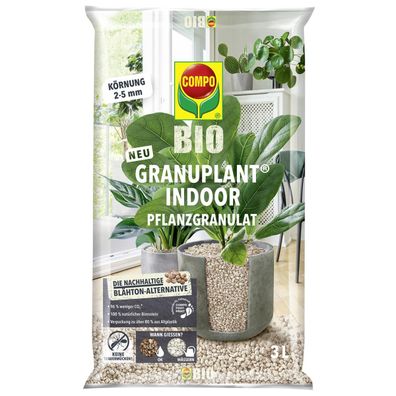 COMPO BIO Granuplant® INDOOR Pflanzgranulat 3 Liter