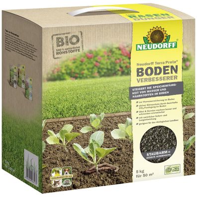 Neudorff® Terra Preta® BodenVerbesserer BIO logisch 5 kg für ca. 50 m²