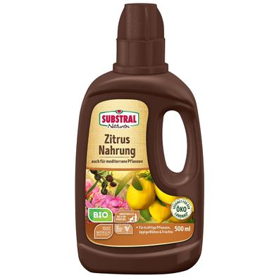 Substral® Naturen® BIO Zitrus Nahrung auch für mediterrane Pflanzen 0,5 Liter