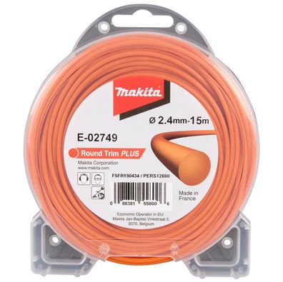 Makita® Zubehör Mähfaden Round TrimPLUS Ø 2,4 mm -15 m E-02749