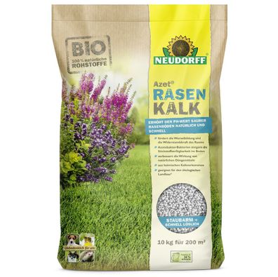 Neudorff® BIO Azet® Rasen Kalk 10 kg für 200 m²