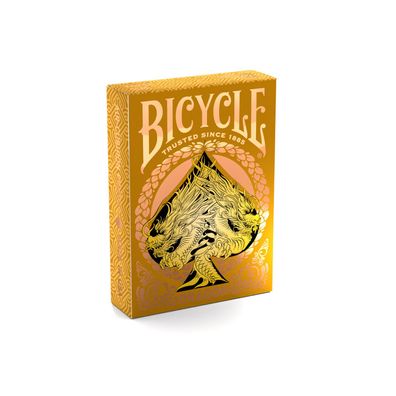 Bicycle® Kartendeck - Gold Dragon Kartenspiel Spielkarten Pokerkarten Drache