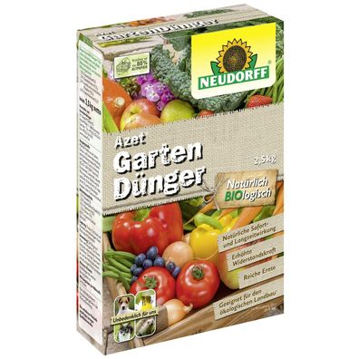 NEUDORFF® Azet® GartenDünger Natürlich BIO logisch 2,5 kg