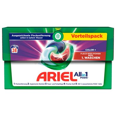 Ariel Colorwaschmittel All-in-1 Pods 780g 38WL