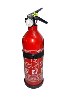 Marine Pulver-Feuerlöscher zugelassen nach MED mit Manometer 1kg 5A 34B C IT/HR/SLO/C