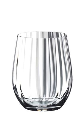 Riedel Vorteilsset 2 Gläser Optische "O" WHISKY 0515/05 und 4 EKM Living Trinkhalm