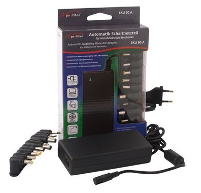 profitec - EKU 90 A - Automatik Schaltnetzteil für Notebooks - 16-19,5 Volt 4740mA