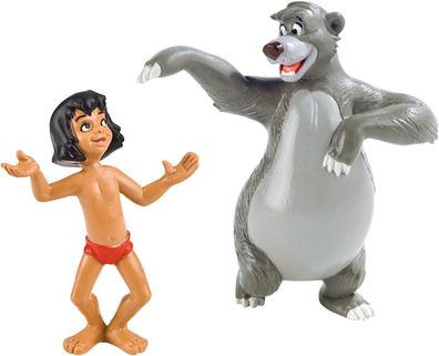 Das Dschungelbuch Spielfiguren 2er Set Mogli & Balu