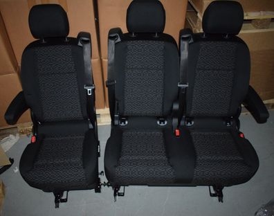 Mercedes 3 er Sitzbank Vito V Klasse Komfort hinten w447 Viano w639 Sitze hinten