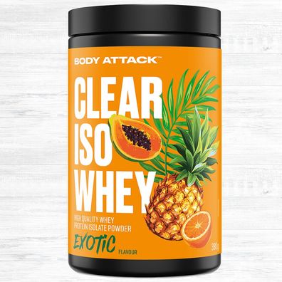 Body Attack CLEAR ISO WHEY Protein Summer Edition 390g Dose