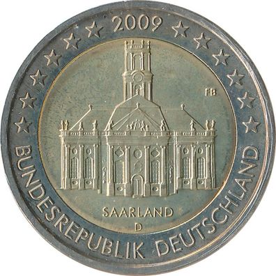 Deutschland 2 Euro 2009 - Ludwigskirche ( D )*
