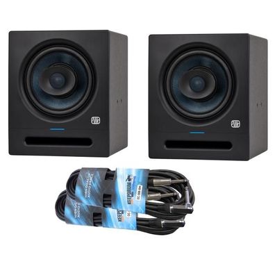 Presonus Studio-Monitor Eris Pro 8 1 Paar mit 2x Kabel