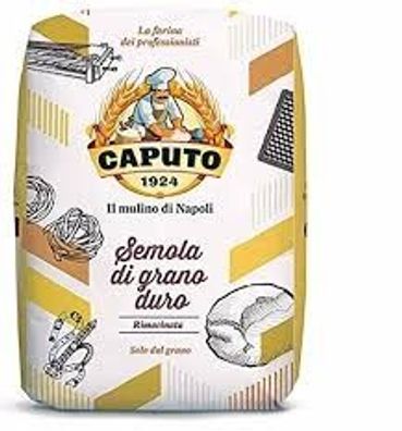 Caputo - Hartweizengrieß - Semola di grano duro rimacinata 5 kg