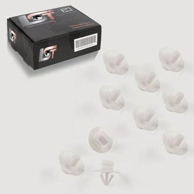 10x Hecktüren Stoßleisten Hecktürleisten Befestigung Clips für OPEL Renault
