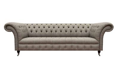 Chesterfield Viersitzer Sofa Couch Wohnzimmer Polstersofa Neu Textil Möbel