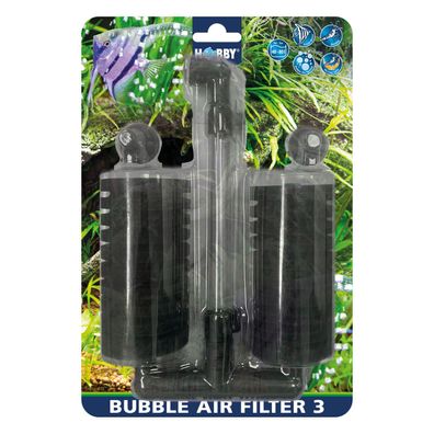 Hobby Bubble Air Filter 3 - Luftbetriebener Innenfilter für Aquarien 30-80 Liter