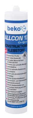 Konstruktionskleber Allcon 10 Universalkleber Montagekleber 310 ml AKTION