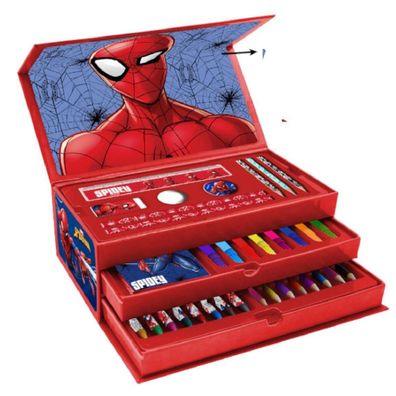 Spiderman Malset mit Schublade – Bunte Malstunden mit Ihrem Lieblingshelden