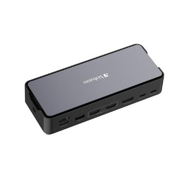 Docking Station, USB-C Pro, CDS-15SSD, 15-Port 4x USB 2.0/3.2-A, 2x USB 3.2-C, 2x