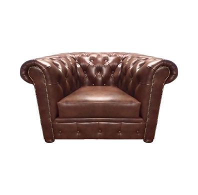 Wohnzimmer Sessel Neu Couch Einrichtung Luxus Designer Leder Möbel Chesterfield