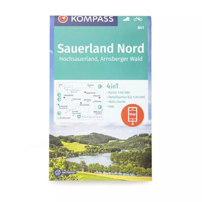 Freizeitkarte Sauerland Nord