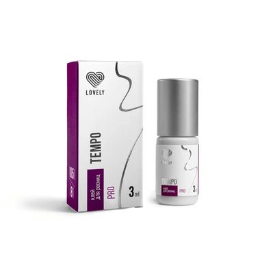 LOVELY Wimpernkleber Tempo 5ml | 10ml f. Wimpernverlängerungen | Lash Extensions