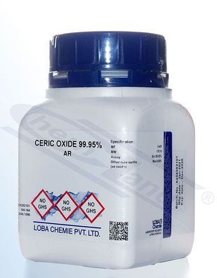 Cerium(IV)-oxid, 99,95 % Loba AR Op.500 g