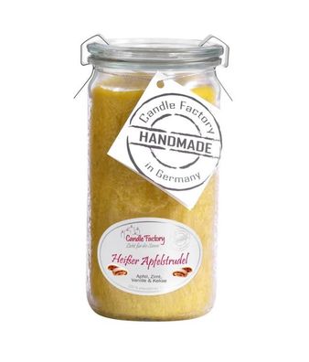 Mini-Jumbo Duftkerze im Weckglas, Heißer Apfelstrudel, 307063 1 St