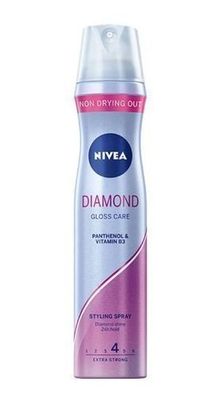 Nivea Diamantglanz Haarlack 250ml, Glanz & Halt, Pflegend & Stärkend