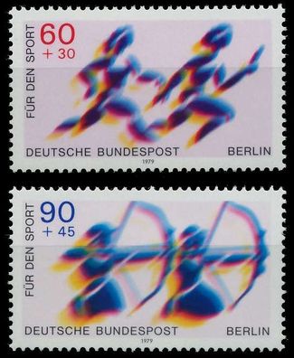 BERLIN 1979 Nr 596-597 postfrisch S48800E